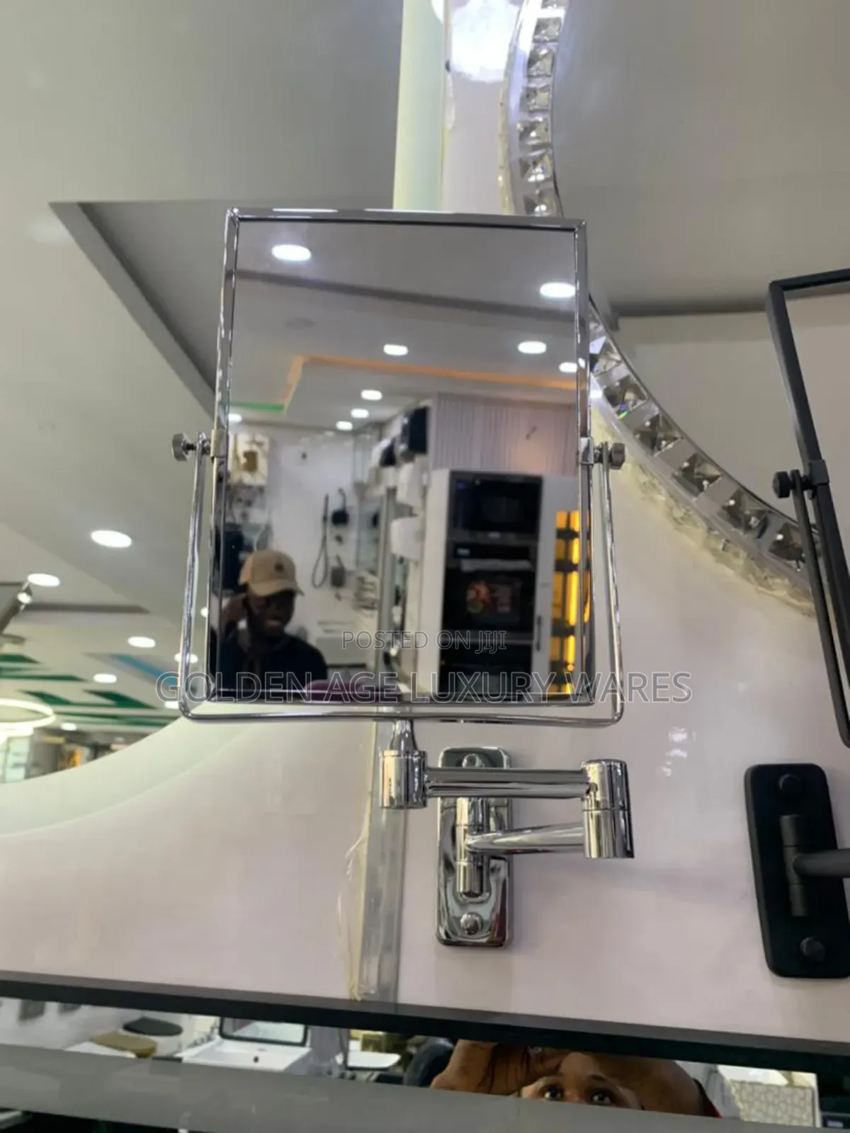 Square Shape Magnifying/Shaving Mirror