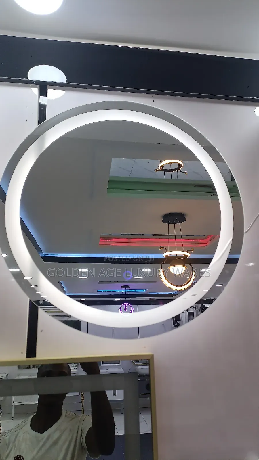 60x60cm Led Mirror With Light