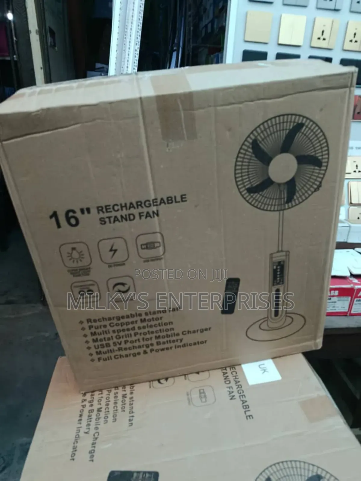 Solar Reachable Fan