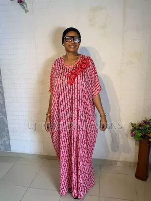 Beautiful Bubu Gown With Floral Pattern
