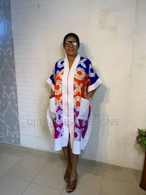 Multipurpose Three-Quarter Ankara Jacket