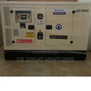Brand New Perkins 45kva Soundproof Diesel Silent Lister Generator