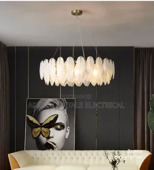 Feather Crystals Chandeliers