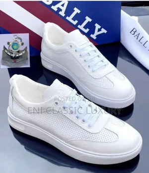 Pure Quality Luxury Men's Sneakers Bally Well Banded Package