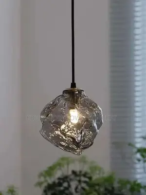 Single Bedside Drop Glass Light