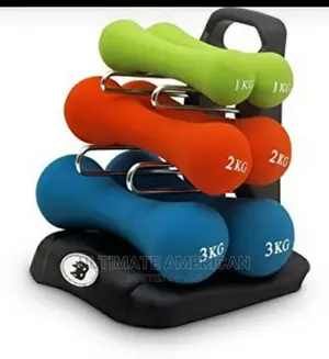 SET OF DUMBBELL With Rack Brand New