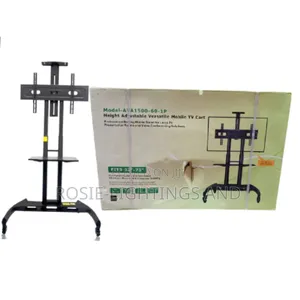 Adjustable Versatile Mobile Tv Cart (32" - 75")