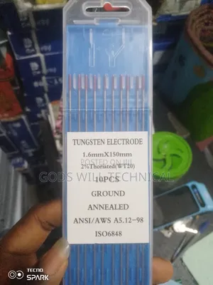 Tungsten Electrode 1.6mm × 150mm