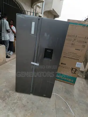 Hisense 529l Refrigerator Rs5p558nmsn Side by Side Dispenser