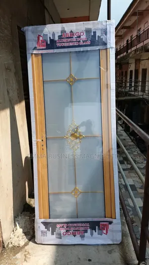 High Quality Extra Height Aluminum Glass Toilet Doors 