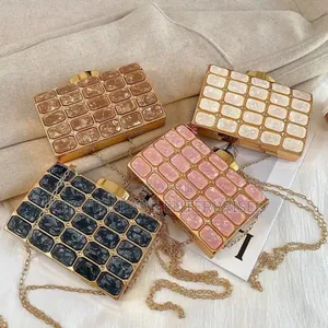 Luxury Acrylic Ladies Wedding Party Clutch Bag