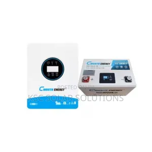 Cworth Energy 1.8kva Inverter and 100ah (1.28kwh) Lithium Battery