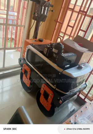 Walk-Behind Double Drum Vibratory Road Roller