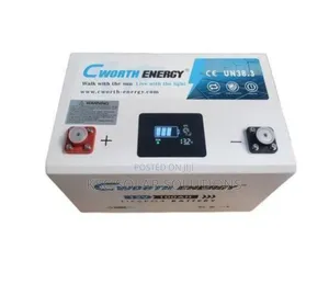 Cworth Energy Cworth 1.28 KWH 12v (100 Ah) Lithium Battery