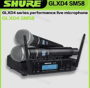 Shure Glxd4 Professional Wireless Microphone System Uhf