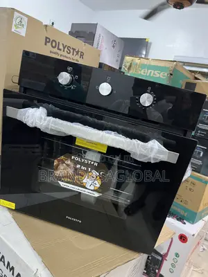 Polystar Modern Pv-Eg271bb 60cm Built-in Dual Oven Setup