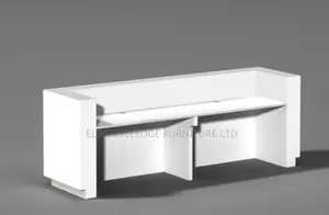 2.4 Meter Receptionist Table With Led Light