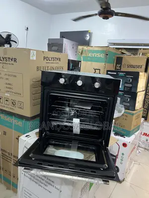 Polystar Pv-Eg271bb Electric Gas Oven Built-in Compact 60cm