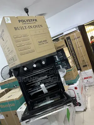 Polystar Pv-Eg271bb Dual Operation 60cm Built-in Oven
