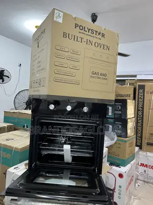 Polystar Dual Heat Pv-Eg271bb Built-in Oven 60cm Home Use