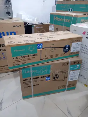Brand New Hisense 1.5hp Inverter Ac – Super Cooling + Kit