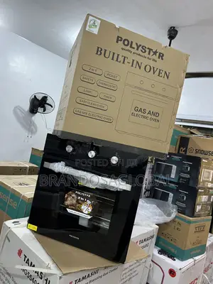 Polystar Pv-Eg271bb Home Chef 60cm Dual Oven Built-In