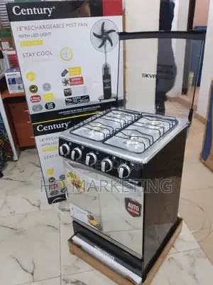 Skyrun 4-Burner Gas/Electric Standing Cooker – Latest Model