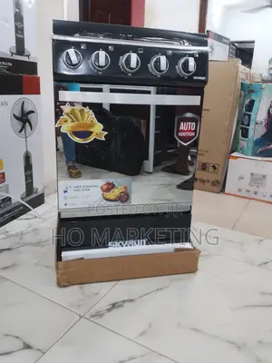 Skyrun 50x50 3 Gas + 1 Electric Plate Cooker With Rotisserie