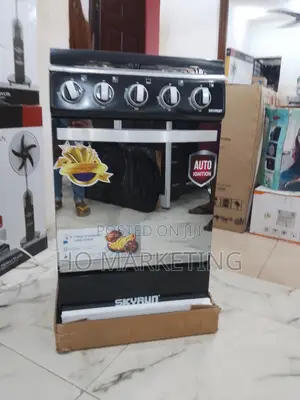 Skyrun 3 Gas + 1 Electric Cooker – Oven + Grill Combo