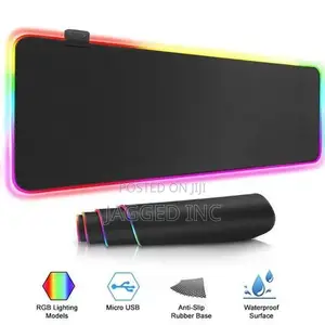 RGB Mouse Pad Gaming Colorful Lighted Table Mat