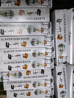 Quality 3 Layers Dish Rack