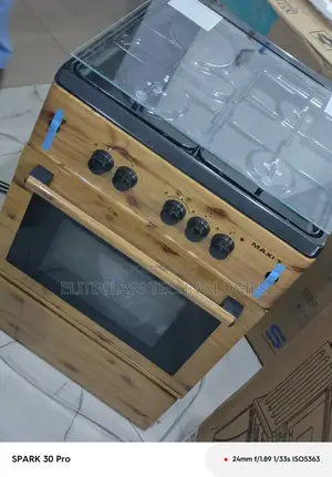 Maxi F6b31g2 Wooden-Design Cooking Range