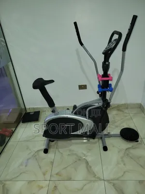 Orbitrac Bike With Twister and Dumbell