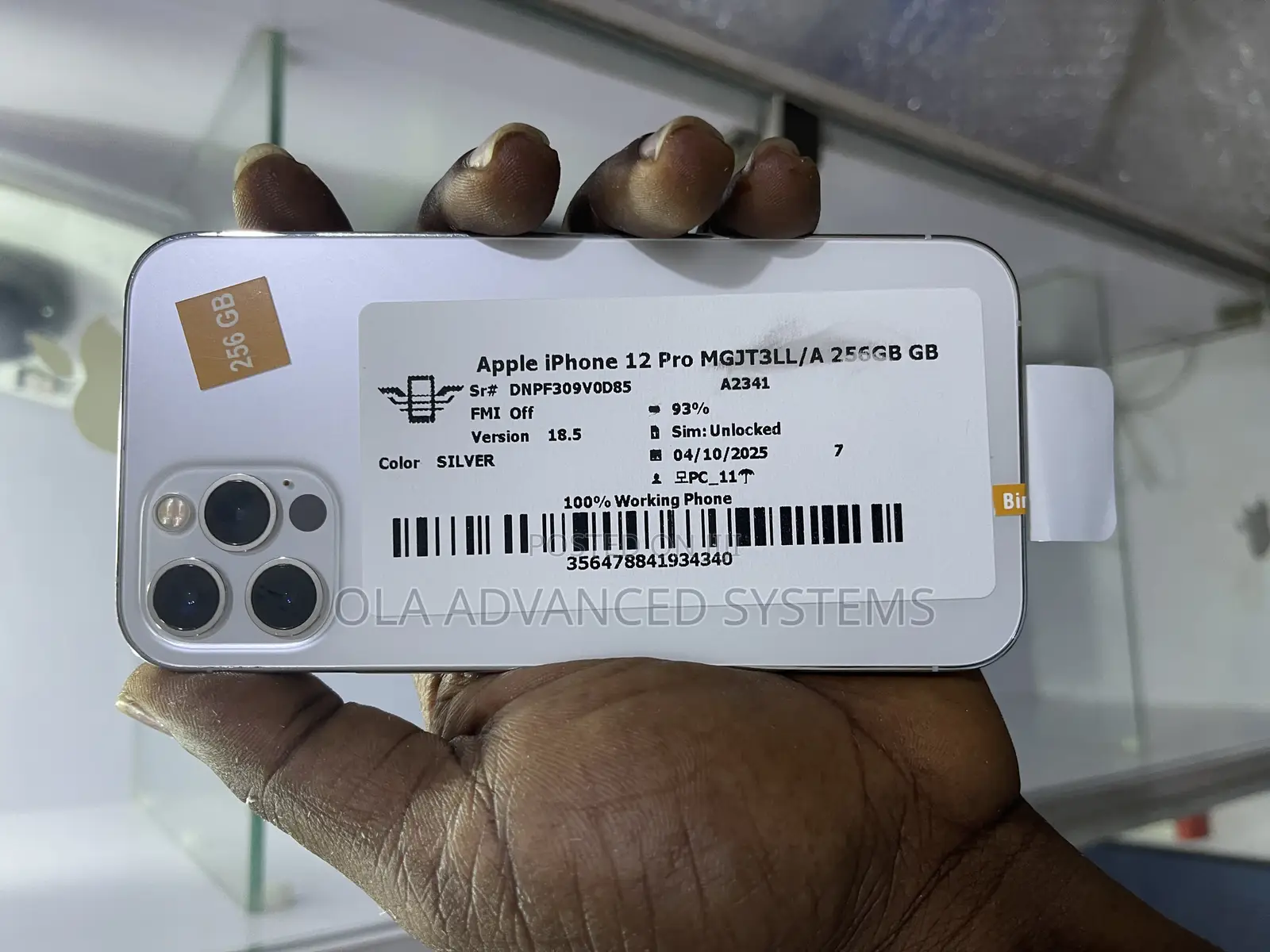 Apple iPhone 12 Pro 256 GB Silver
