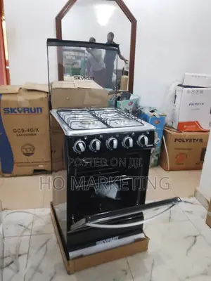 Skyrun 4-Burner Gas + Electric Cooker With Warranty