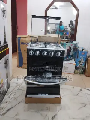 Skyrun 4-Burner Hybrid Gas Electric Cooker