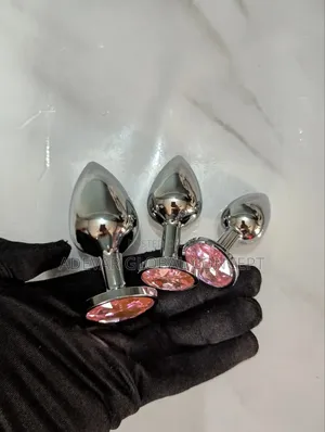 3pcs Heart-Shaped Jewelry Anal Butt Plug Sex Toys