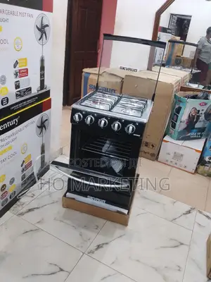 Skyrun 3 Gas + 1 Electric Plate Cooker With Glass Lid