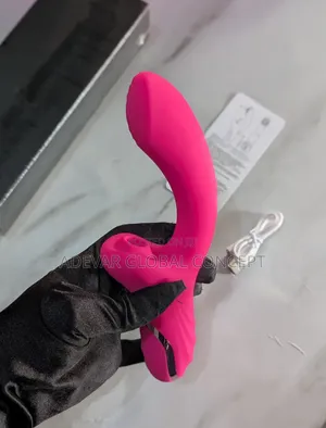 Promo 2in1 Rechargeable Waterproof Sucking Sex Toy Vibrator Dildo