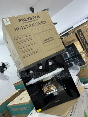 Polystar Pv-Eg271bb Advanced Kitchen Built-in 60cm Dual Oven