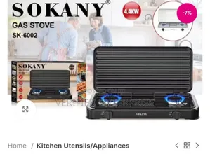 Gas Stove - 2 Burners