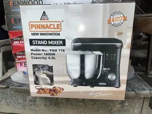 Pinnacle 6.5l Stand Mixer-1800w