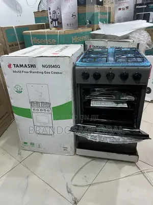 Tamashi 50×50 Ng5540g Strong Flame 4 Burner Gas Cooker