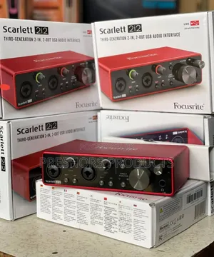 2i2 3rd Gen Focusrite Soundcard