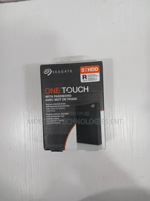 5tb Seagate One Touch External Portable Storage Hard Drive