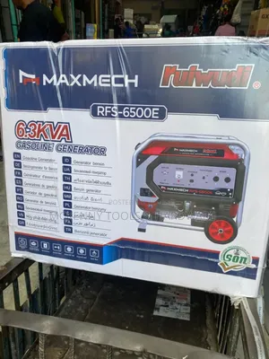 Maxmech Rfs-6500e 6.5 Kva Gasoline Generator