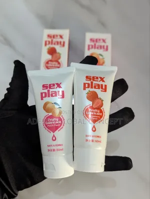 1pc 60ml Sex Play Fruity Water Soluble Lubricant for Sex