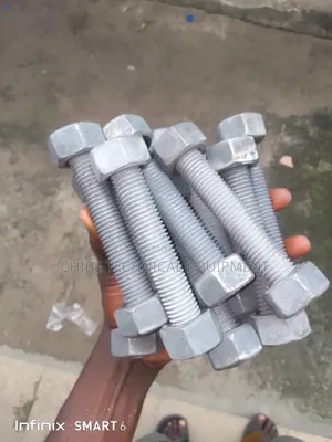 5/8x100 Hot Dip Galvanized Stud Bolt