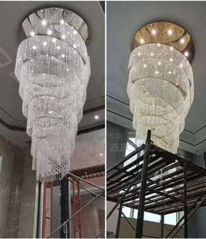 New Nodirc Crystal Chandelier Light for Your Staircase