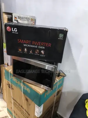 Refined-Look Lg 25l Inverter Microwave